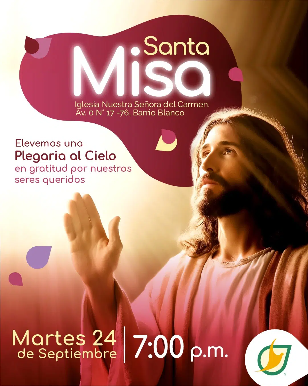 Santa Misa 24 sep los olivos cucuta