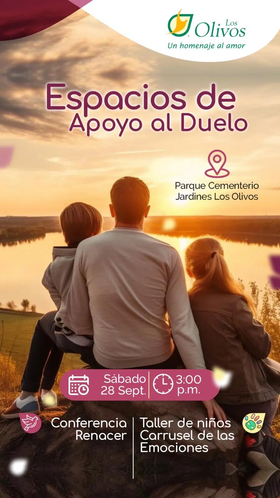 conferencia renacer y taller de niños los olivos cucuta