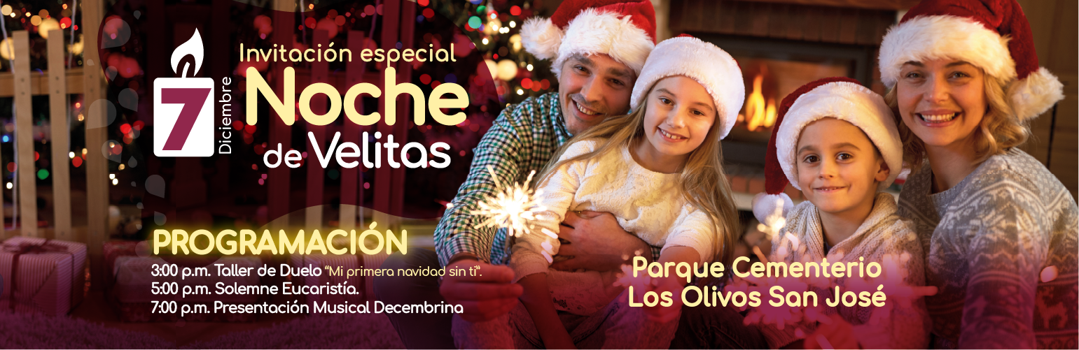noche de velitas los olivos parque cementerio